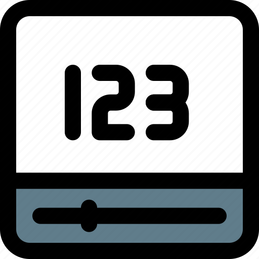 Education, display, mathematics, number icon - Download on Iconfinder