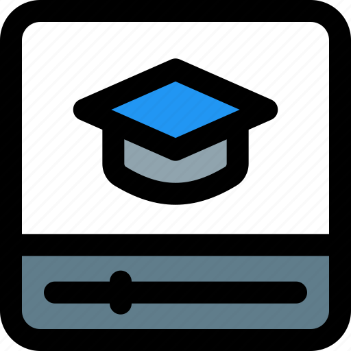 Bachelor, monitor, education, learning icon - Download on Iconfinder