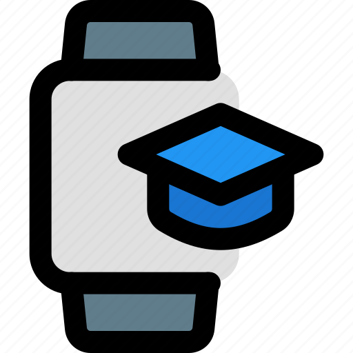 Bachelor, smartwatch, education, knowledge icon - Download on Iconfinder