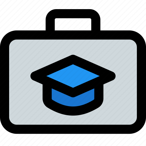 Bachelor, suitcase, education, briefcase icon - Download on Iconfinder