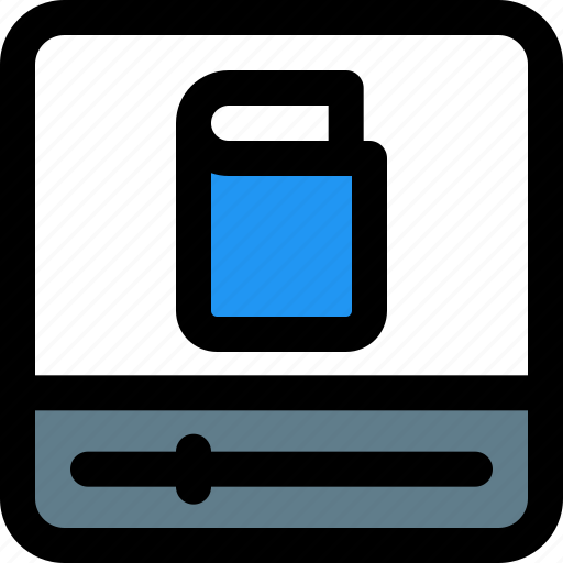 Book, monitor, education, learning icon - Download on Iconfinder