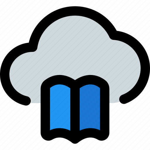 Book, cloud, education, learning icon - Download on Iconfinder