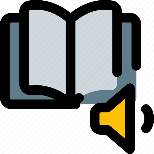 Book, sound, education, audio icon - Download on Iconfinder