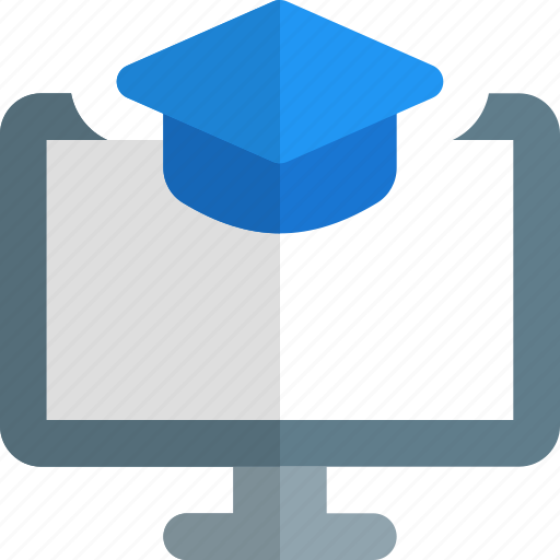 Bachelor, computer, education, knowledge icon - Download on Iconfinder