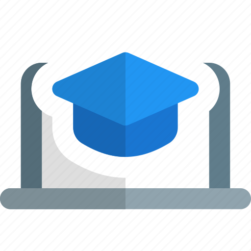 Bachelor, laptop, education, learning icon - Download on Iconfinder