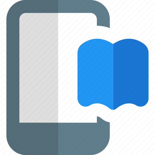 Book, mobile, education, study icon - Download on Iconfinder