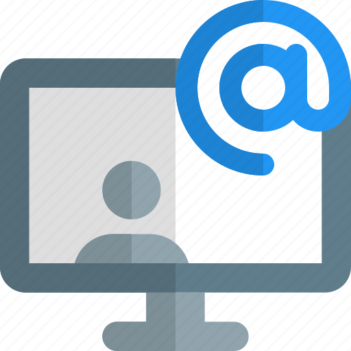 Email, computer, user, education icon - Download on Iconfinder