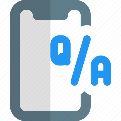 Smartphone, education, question, answer icon - Download on Iconfinder