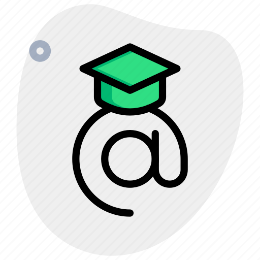 Bachelor, email, education, message icon - Download on Iconfinder