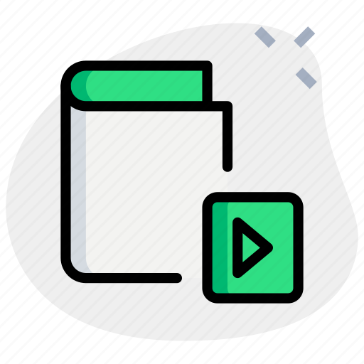 Book, video, education, play icon - Download on Iconfinder