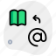 email, open, book, education 