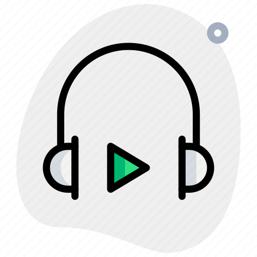 Video, headset, education, headphone icon - Download on Iconfinder