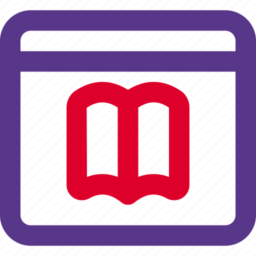 Book, browser, education, learning icon - Download on Iconfinder