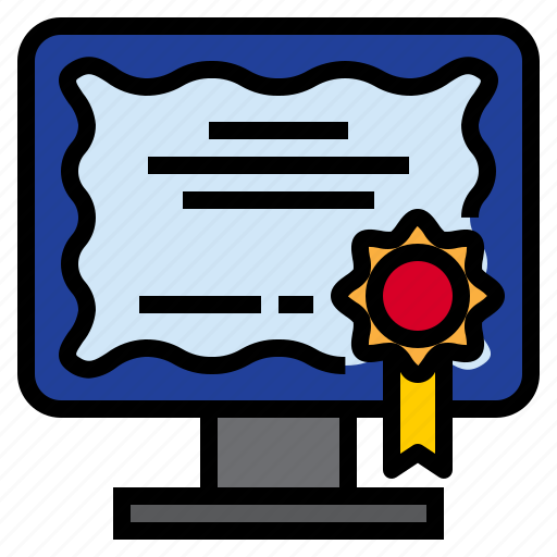 Diphoma, 1, education, school, learn, study icon - Download on Iconfinder