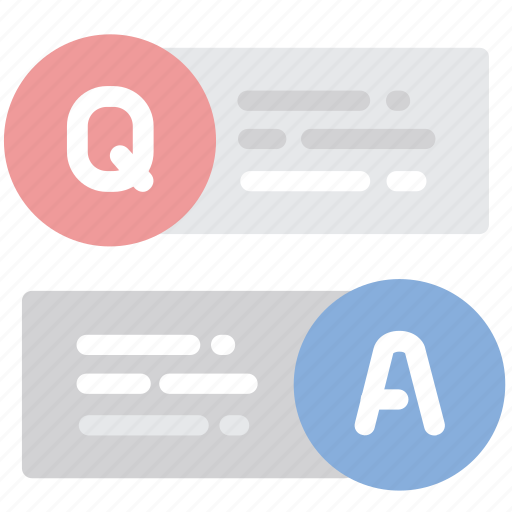 Answer, education, interface, message, question icon - Download on Iconfinder