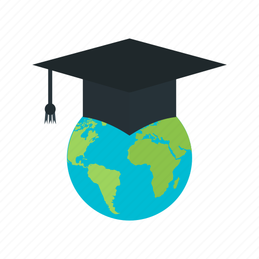 Degree, diploma, educational, global, student, study, web icon - Download on Iconfinder