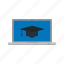 degree, education, laptop, online, success, university, web 