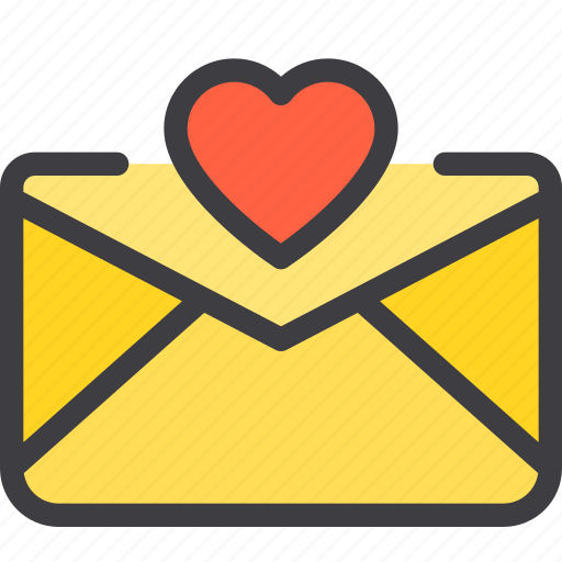 Communication, email, letter, love, mail icon - Download on Iconfinder