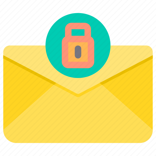 Communication, email, letter, lock, mail icon - Download on Iconfinder