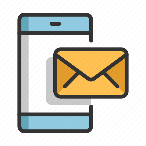 Communucation, email, mail, mails, smartphone, message icon - Download on Iconfinder