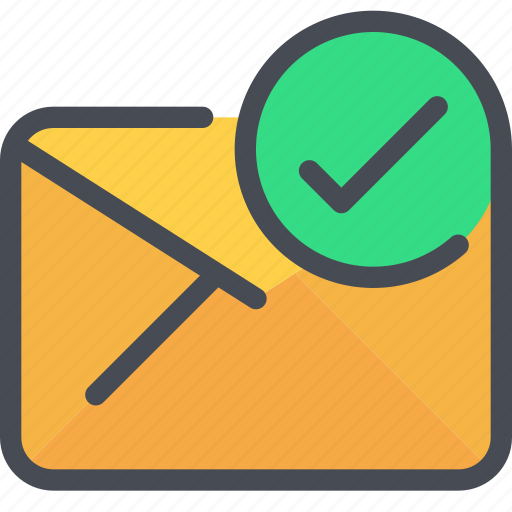 Check, communication, email, letter, mail, message icon - Download on Iconfinder