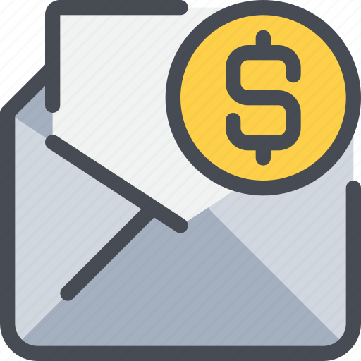 Communication, email, letter, mail, message, money icon - Download on Iconfinder