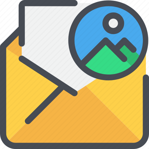 Communication, email, letter, mail, message, photo icon - Download on Iconfinder