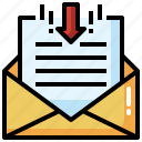 inbox, message, envelope, email, communications