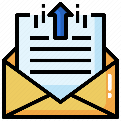 Send, message, envelope, email, communications icon - Download on Iconfinder