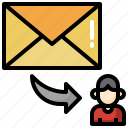 send, email, message, envelope, communications