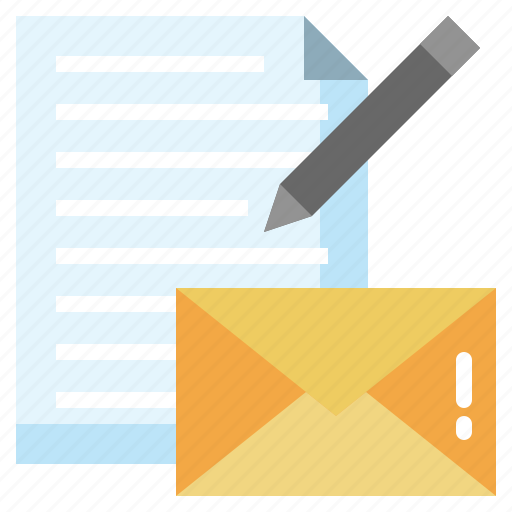 Edit, message, envelope, email, communications icon - Download on Iconfinder