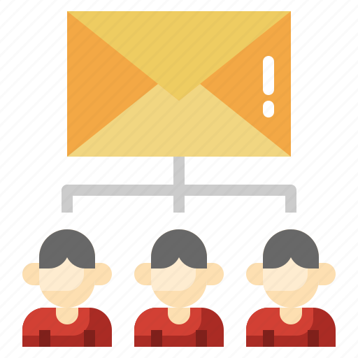 Group, message, envelope, email, communications icon - Download on Iconfinder