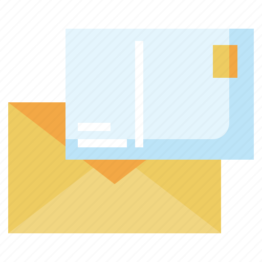 Postcard, message, envelope, email, communications icon - Download on Iconfinder