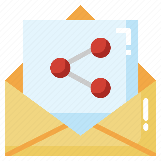 Share, message, envelope, email, communications icon - Download on Iconfinder