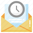 time, message, envelope, email, communications