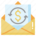 transaction, message, envelope, email, communications