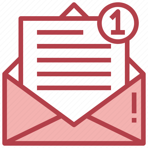 Notifications, message, envelope, email, communications icon - Download on Iconfinder