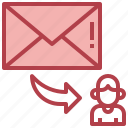 send, email, message, envelope, communications
