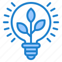 lightblub, green, lamp, plant, energy