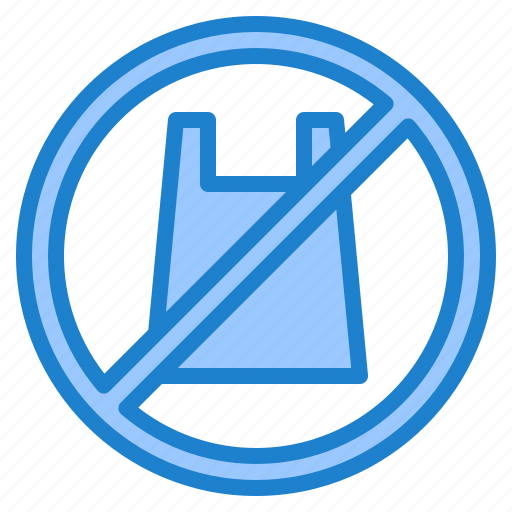 Recycle, ecology, bag, no, plastic icon - Download on Iconfinder