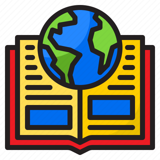 Book, earth, world, global, planet icon - Download on Iconfinder