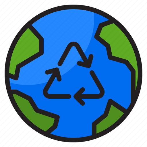 Earth, world, global, globe, recycle icon - Download on Iconfinder