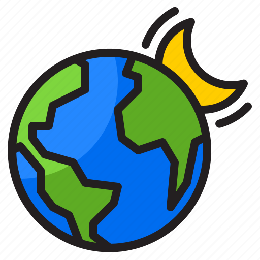 Earth, world, global, moon, planet icon - Download on Iconfinder