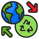 earthday, transfer, earth, world, recycle