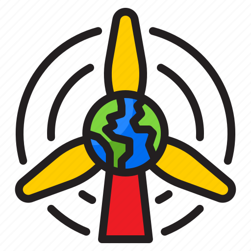 Wind, earth, world, global, energy icon - Download on Iconfinder
