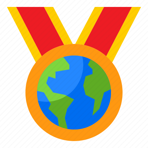 Award, reward, earth, world, prize icon - Download on Iconfinder