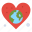 day, earth, globe, love, world 