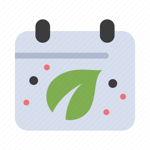 Calender, day, earth, leaf icon - Download on Iconfinder
