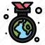 badge, day, earth, ecology, environment 