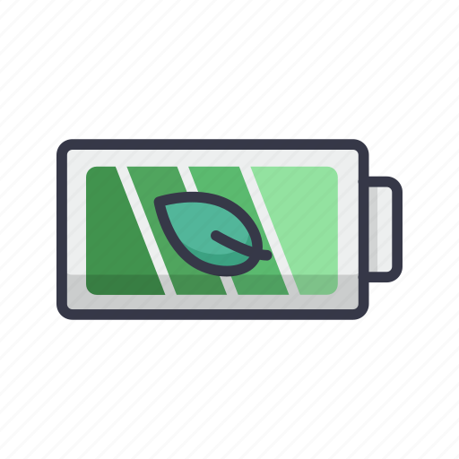 Green, energy, battery, ecology, power, charging icon - Download on Iconfinder